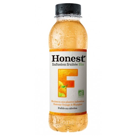 Honest Tea Orange et Mangue Bio 90cl (lot de 12)