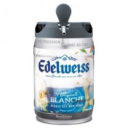 Edelweiss Blanche Fût Pression 5L (lot de 2)