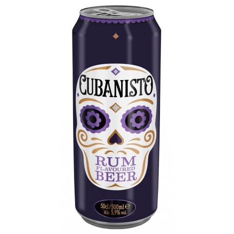 Cubanisto Rhum 50cl (pack de 12 canettes)