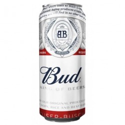 Bud Blonde 50cl (pack de 12 canettes)