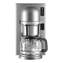 KitchenAid Cafetière Programmable Argent 1200W 1,18L 5KCM0802ECU