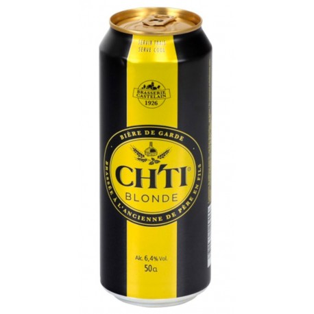 CH’TI Blonde 50cl (pack de 12 canettes)