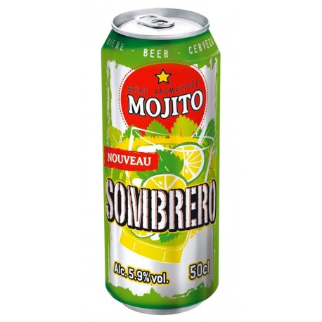 Sombrero Mojito 50cl (lot de 48 canettes)