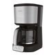 Tefal Cafetière Filtre Element Noir Inox 1,25L CM470810