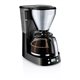 Melitta Cafetiere programmable Easy Top Timer 1010-15 Noir/Acier Brossé