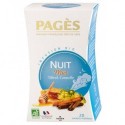 Pages Infusion Nuit Miel Tilleul Cannelle Bio 20 sachets (lot de 3)