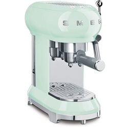 Smeg Machine à expresso Vert d’Eau ECF01PGEU