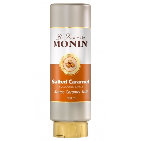 Monin Sauce Caramel Salé 50cl (lot de 3)