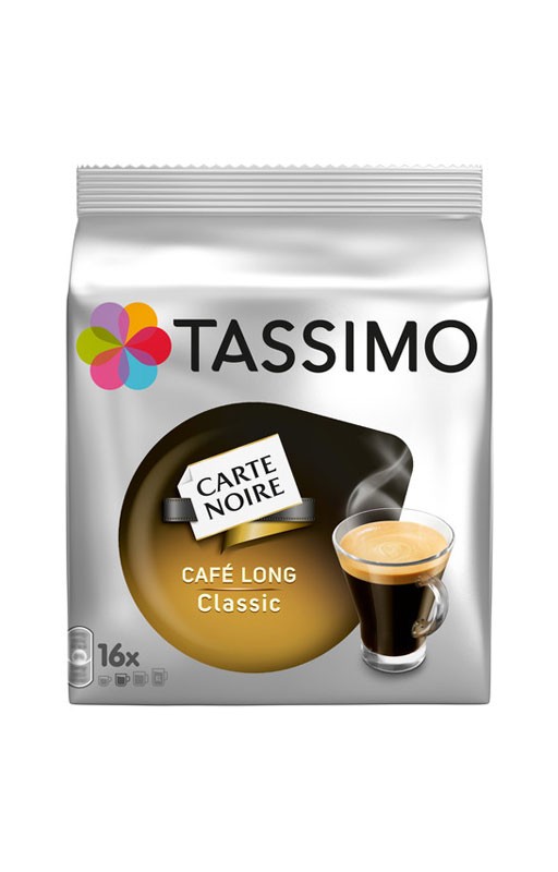 Tassimo Carte Noir Café Long Classic (lot de 48 capsules) 