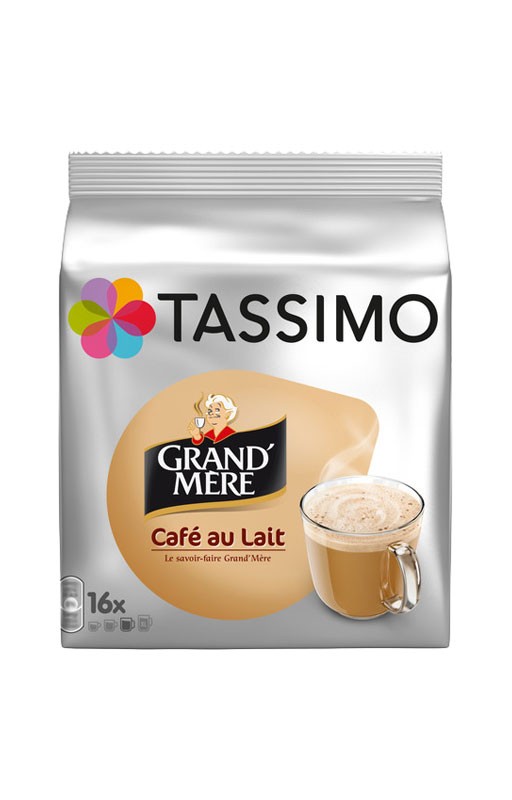 Tassimo Grand Mère Café au Lait (lot de 48 capsules) 