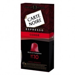 Carte Noire Espresso Corsé (lot de 40 capsules)