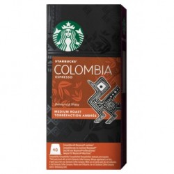 Starbucks Espresso Colombia (lot de 40 capsules)