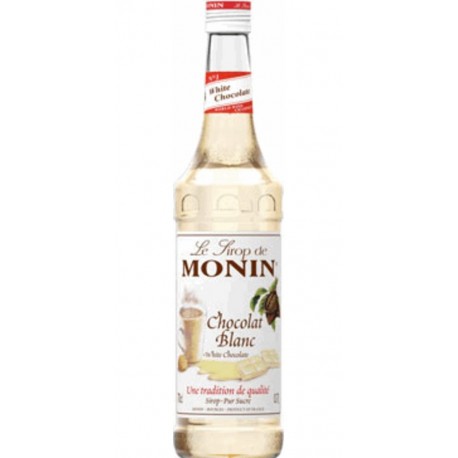 Monin Chocolat Blanc 70cl (lot de 6)