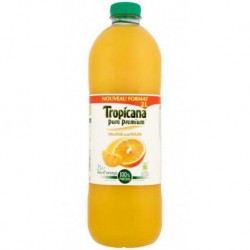 Tropicana Pure Premium Orange Sans Pulpe 2L (pack de 6)