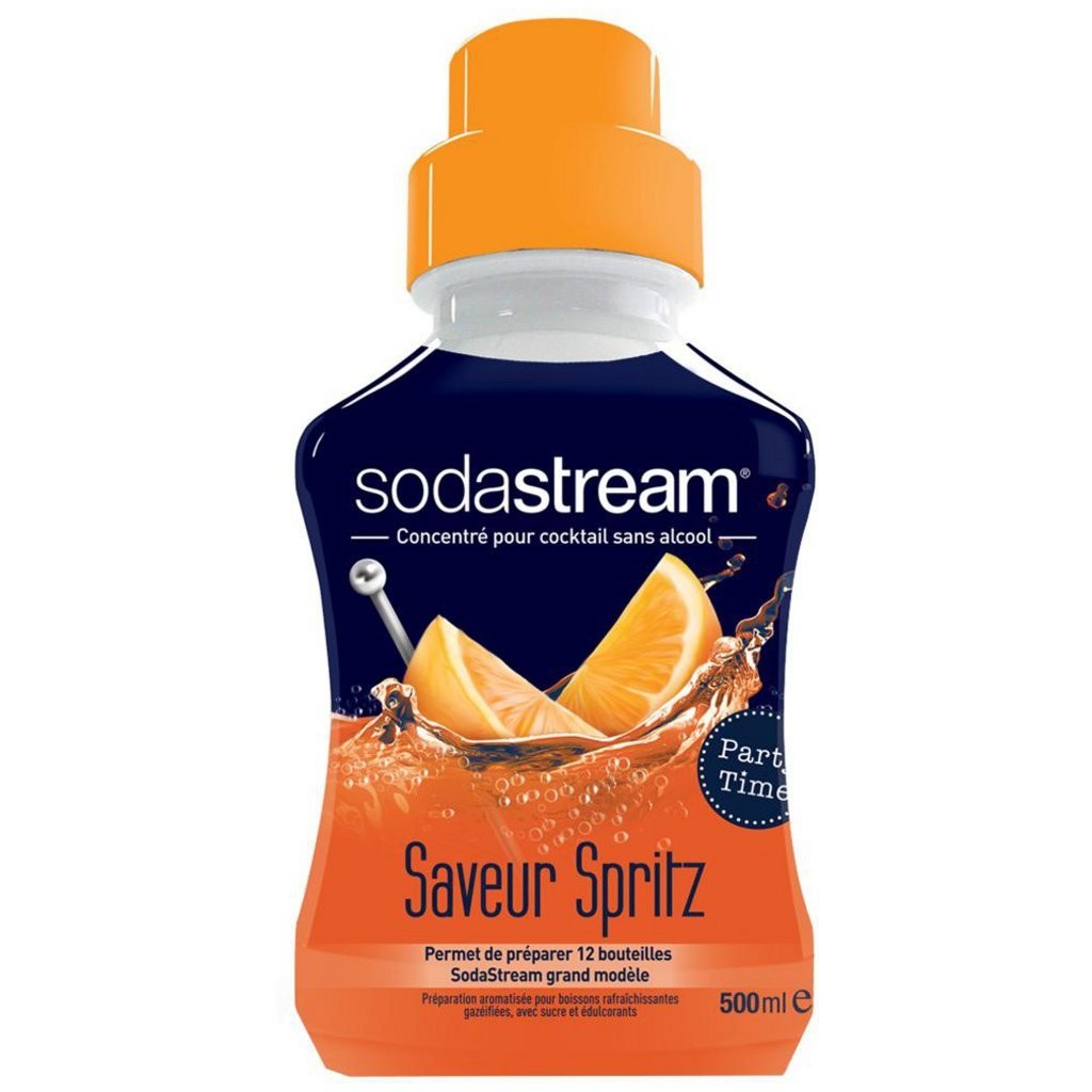 Sodastream Concentré pour Cocktail Saveur Spritz sans Alcool 500ml 