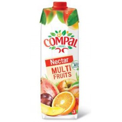 Compal Nectar Multifruits 1L (pack de 12)