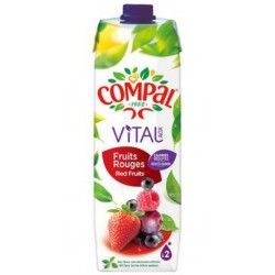 Compal Vital Fruits Rouges 1L (pack de 12)