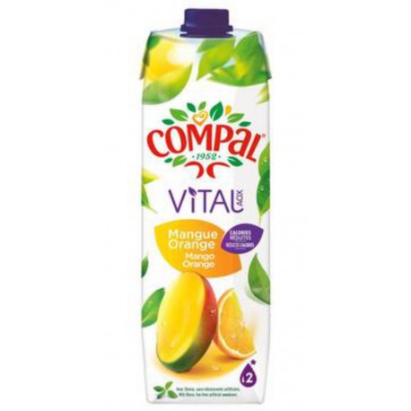 Compal Vital Mangue Orange 1L (pack de 12)