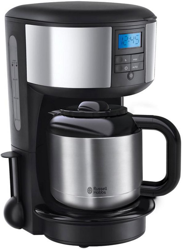 Russell Hobbs Cafetière Programmable Chester Inox 1000W 12 Tasses