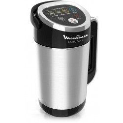 Moulinex Blender Chauffant Easy Soup Noir Silver 1000W 1,2L LM841810