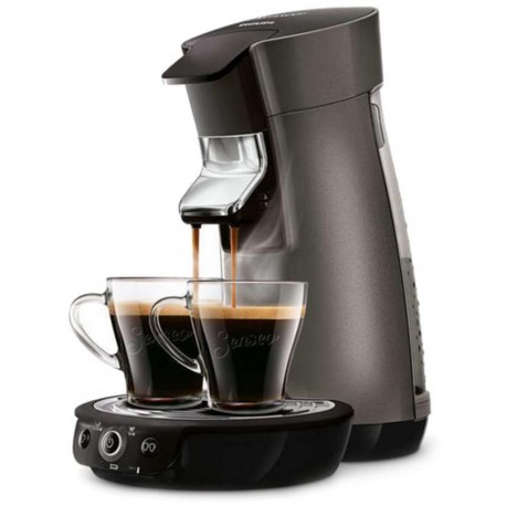 Philips Senseo Viva Café Plus Gris Mat Titanium 1450W HD7831/53 (HD7831/59 HD7831/51)