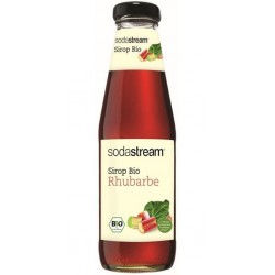 Sodastream Sirop Bio Rhubarbe 50cl