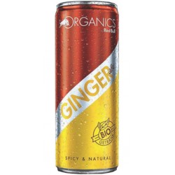 Red Bull Organics Ginger Ale 25cl (pack de 24)