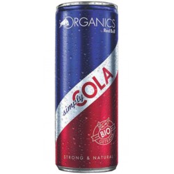 Red Bull Organics Simply Cola 25cl (pack de 12)