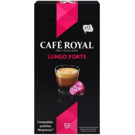 Café Royal Lungo Forte (lot de 40 capsules)