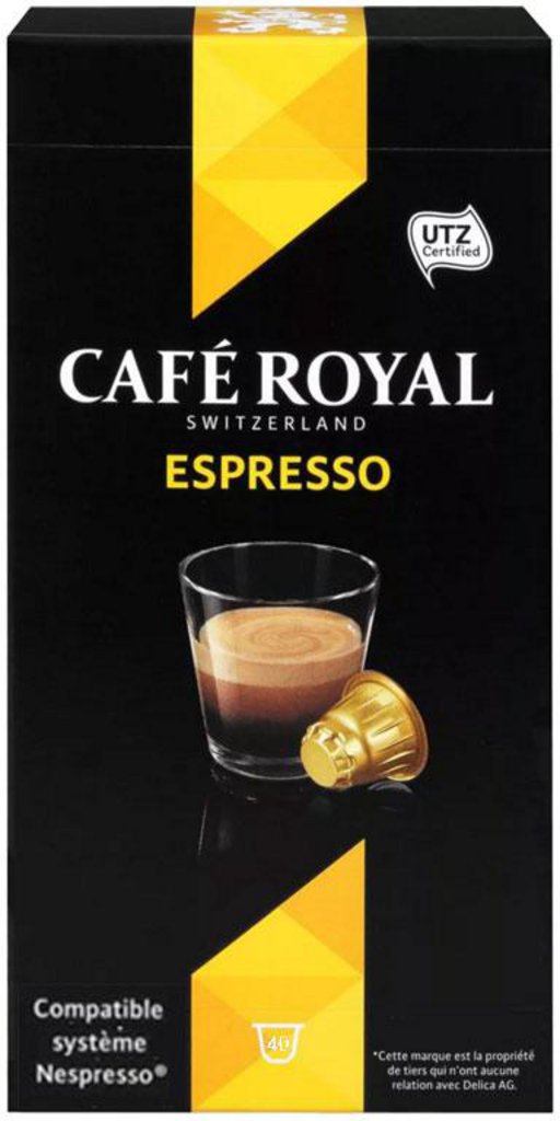 Capsules et dosettes Café Royal