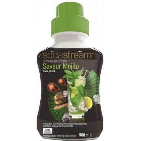Sodastream Concentré pour Cocktail Saveur Mojito sans Alcool 500ml