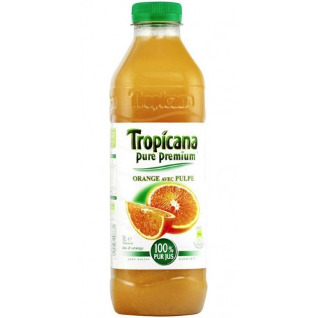 Tropicana Orange Avec Pulpe 1L (pack de 6)