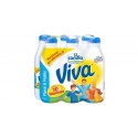 Candia Viva demi-écrémé Vitamine D 1L (pack de 6)