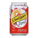 Schweppes Agrum Zero 33cl (lot de 3 packs de 24 soit 72 canettes)