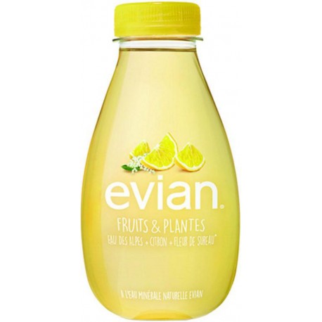 Evian Citron et Sureau 37cl (pack de 12)