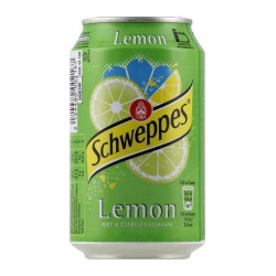 Schweppes Lemon 33cl (lot de 24 canettes)