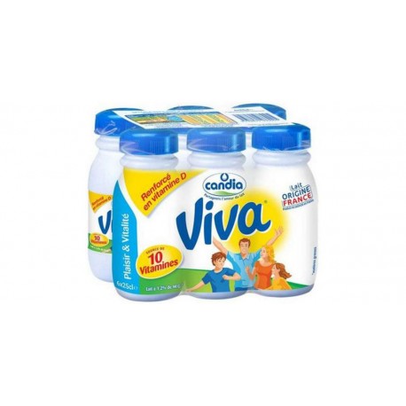 Candia Viva Vitamine D 25cl (pack de 6)