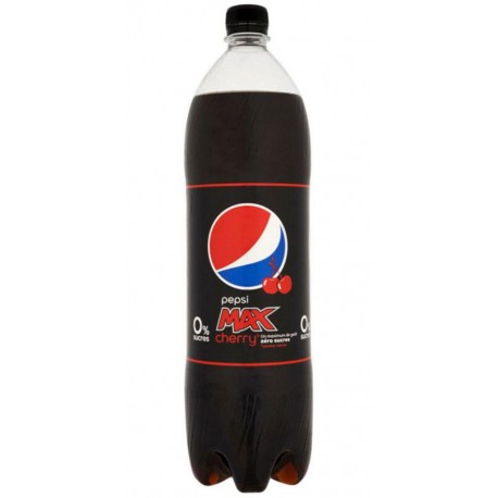 Pespi Pepsi Max Cherry 1,5L (lot de 12 bouteilles)