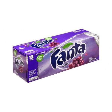 Fanta Grape Raisin 35,5cl (pack de 12)