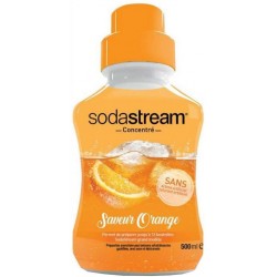 Sodastream Concentré Saveur Orange 500ml (lot de 2)