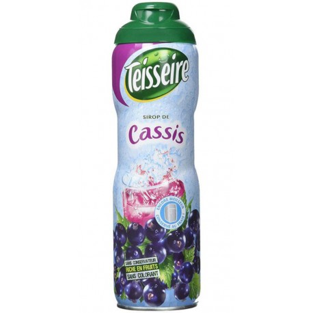 Teisseire Sirop Cassis 60cl (lot de 6)