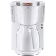 Melitta Cafetière Isotherme Look IV Therm Deluxe Blanc 1000W 15 Tasses 1011-11 (1011-13)