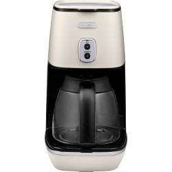 De’Longhi Cafetière Filtre Distincta Blanc 1000W 10 Tasses ICMI211.W