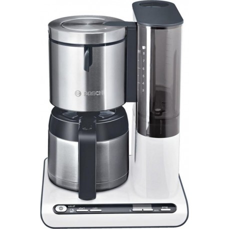 Bosch Cafetière Blanc Inox 1100W 1,5L TKA8651