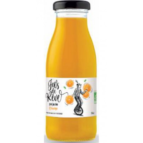 Jus OP's orange Bio (25cl) - Pommes, Oranges, Infusion de fleur de