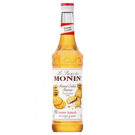 Monin Cacahuète Cookie 70cl (lot de 2)