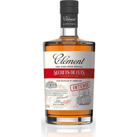 Clément Clément rhum vieux agricole secrets de fûts 41,4% 70cl