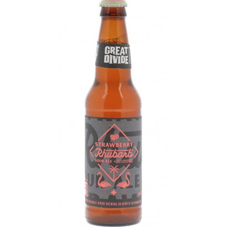 GREAT DIVIDE STRAWBERRY RHUBARB SOUR 35.5CL