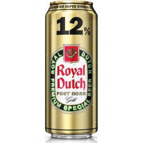 Royal Dutch POST HORN 50CL CAN 12°