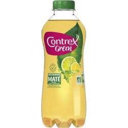 Contrex Green bio eau aromatisée Maté citron/citron vert 75cl